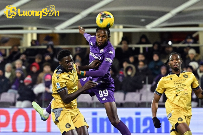 Udinese vừa có chiến thắng 2-1 trước Fiorentina ngay trên sân của đối thủ