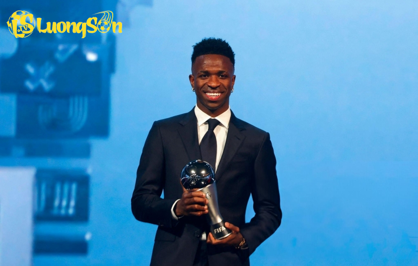 Vinicius giành giải FIFA The Best 2024. Ảnh: Getty