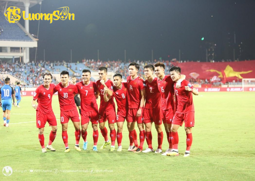 FIFA công nhận AFF Cup là giải đấu giao hữu chính thức và ĐT Việt Nam có cơ hội kiếm điểm. (Ảnh: VFF)