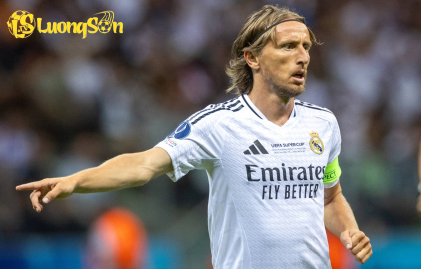 Modric dù lớn tuổi vẫn chạy tốt – Ảnh: Getty