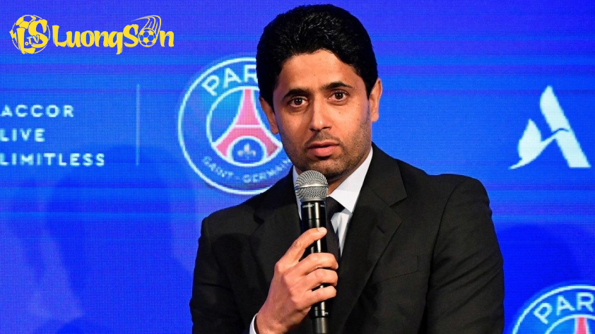 Chủ tịch PSG phủ nhận việc quan tâm Salah (Ảnh: Getty).