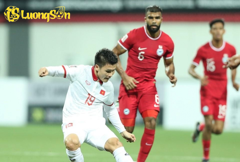 ĐT Việt Nam tranh vé vào chung kết vs ĐT Singapore (Ảnh: VFF)