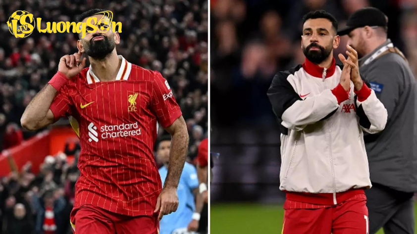 Tương lai của Salah đang bất định (Ảnh: SportBible).